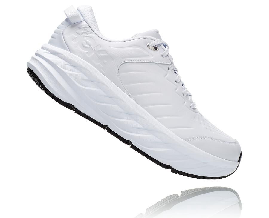 Tenis Hoka One One Masculino Branco - Bondi Sr - 385-QTUPVL